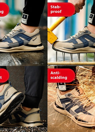 Summer Breathable Safety Shoes For Men