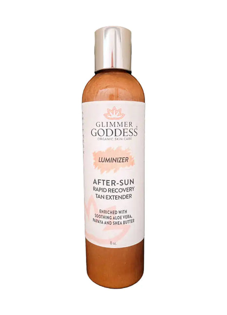 Organic After Sun Lotion & Tan Extender WITH Luminizing Shimmer - 01 big store