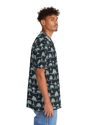 Men's Midnight Island Hawaiian Shirt