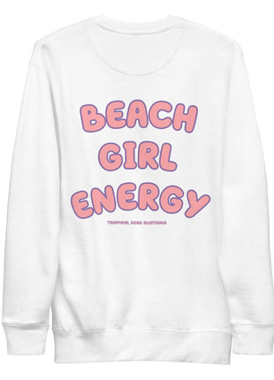 Women's Premium Beach Girl Energy Sweatshirt