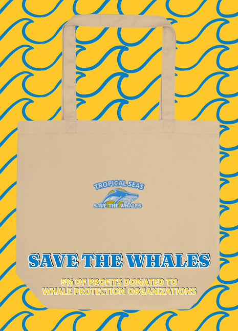 'Save the Whales' Eco Tote Bag