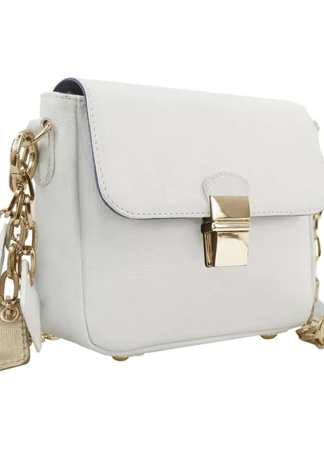 Tiny Leather Handbag -White (Option 2)