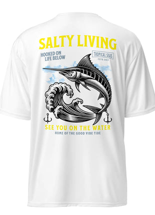 Salty Living Performance Fishing T-shirt