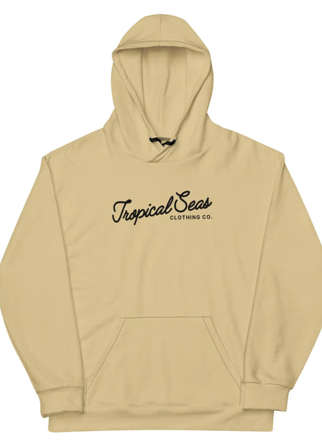 Beige Tropical Seas Hoodie