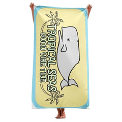 Whale Tail Towel - 01 big store