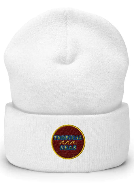 Tropical Maroon Beanie